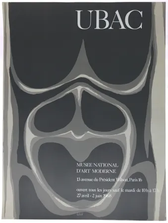 Афиша Ubac - Musée National d'Art Moderne