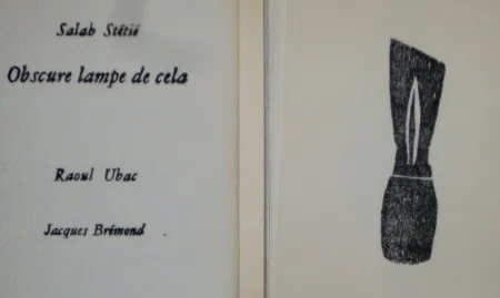 Иллюстрированная Книга Ubac - Obscure lampe de cela