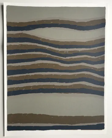 Литография Ubac - Routes (La terre III)