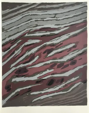 Литография Ubac - Terrassements (La terre II)