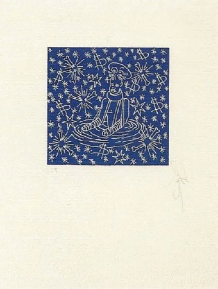 Литография Ucles - Engolit per l'entorn