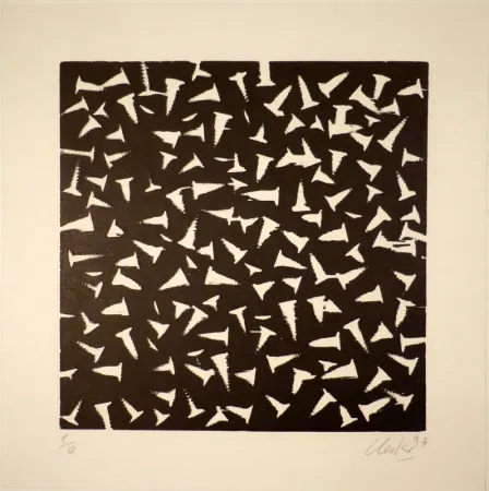 Гравюра На Дереве Uecker - Untitled