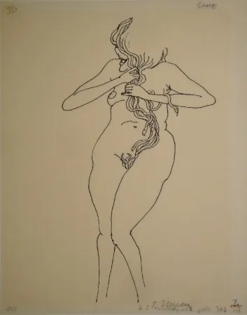 Нет Никаких Технических Ungerer - Medusa mit Schlangenhaar