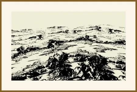 Сериграфия Urto - Paysage fiction