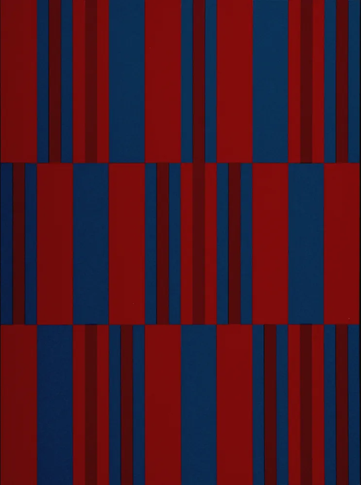 Сериграфия Vacossin - Composition #II, 1989