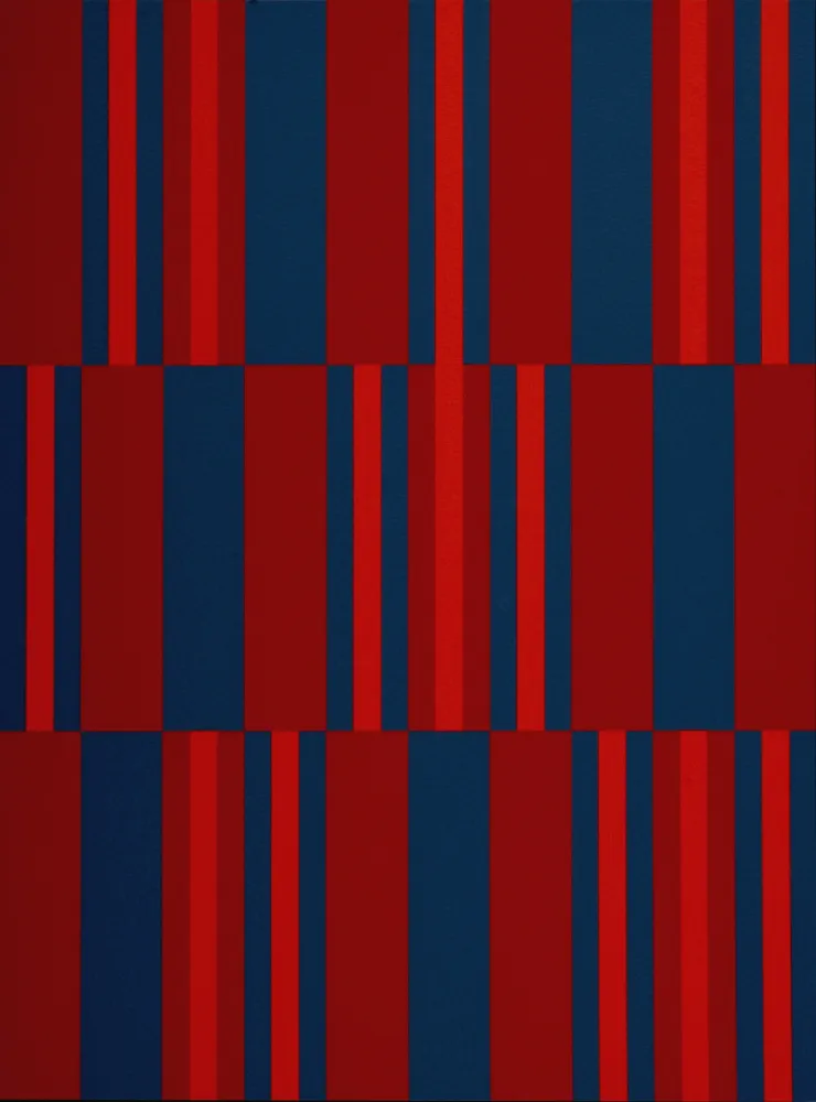 Сериграфия Vacossin - Composition #IV, 1989