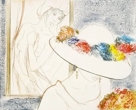 Акватинта Valadie - L'Envie