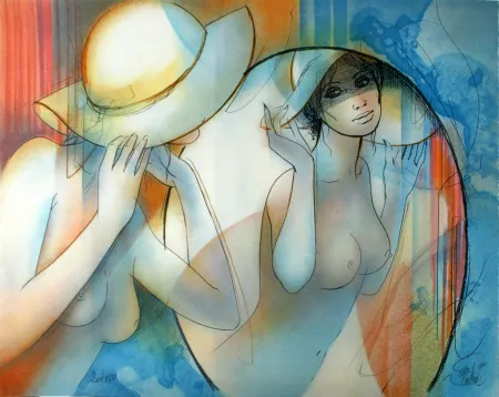 Литография Valadie - L'Orgueil