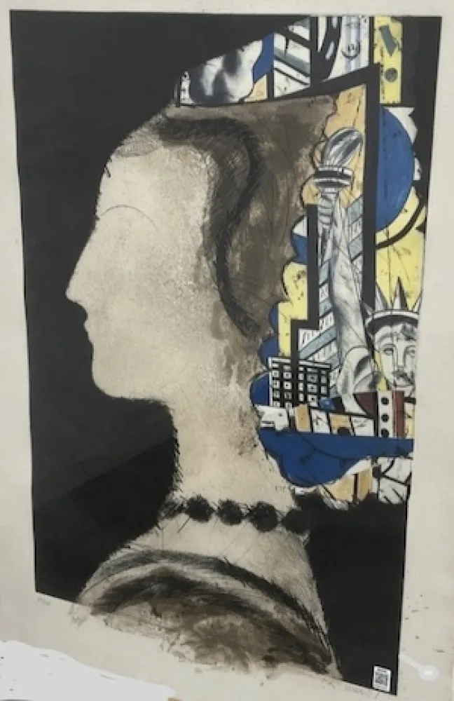 Офорт Valdés - Beatrice II