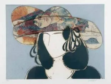 Офорт Valdés - Claribel