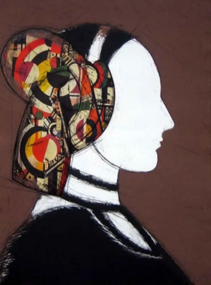 Офорт И Аквитанта Valdés - Dama