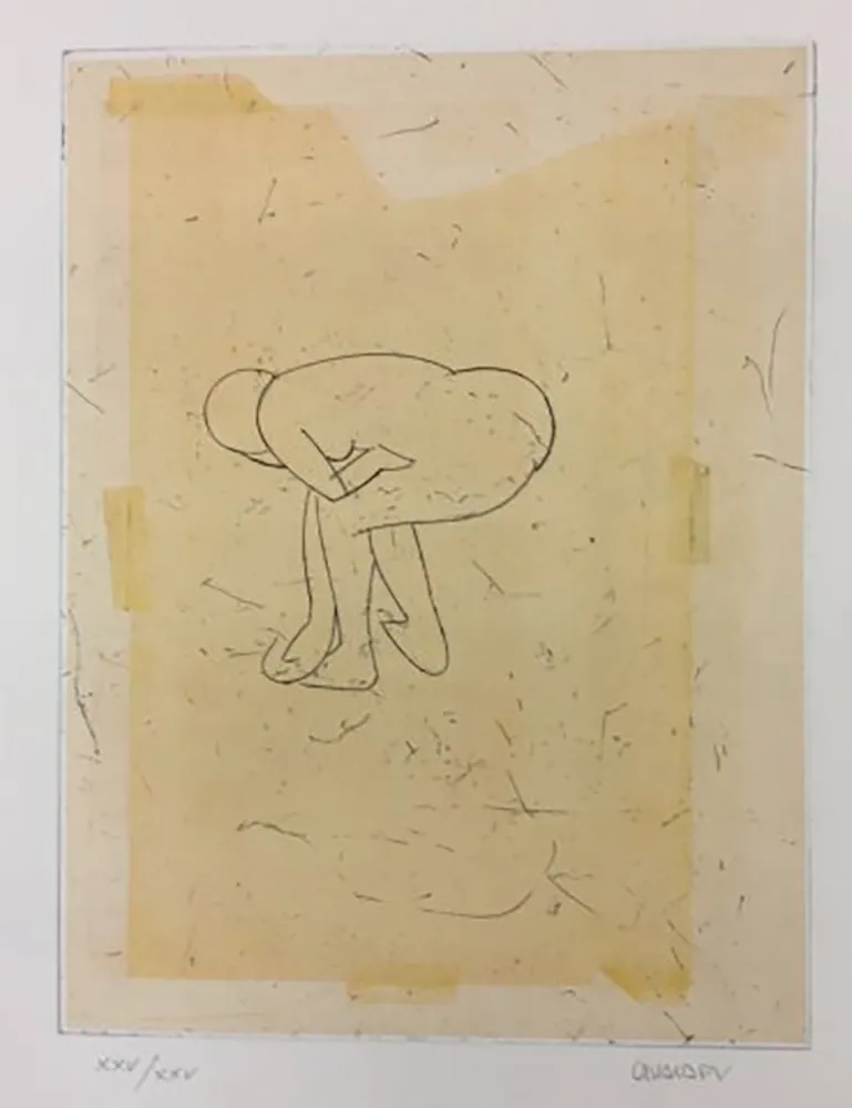 Гравюра Valdés - Desnudo VI