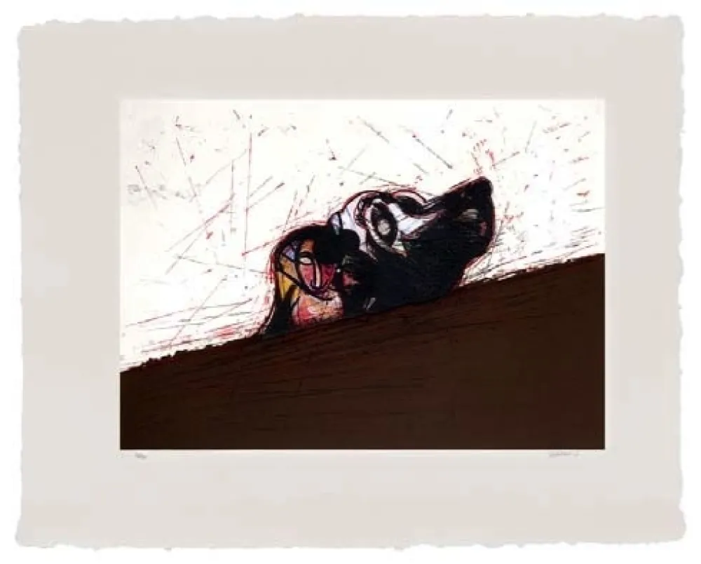 Офорт И Аквитанта Valdés - El Perro