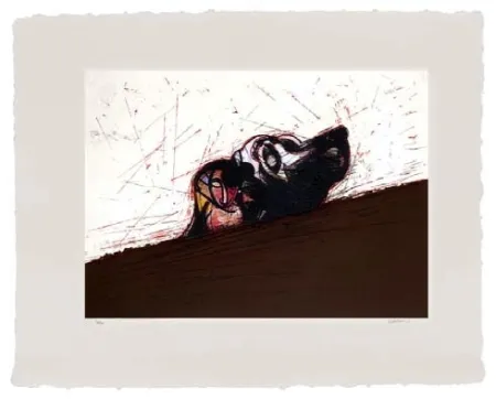 Офорт И Аквитанта Valdés - El Perro