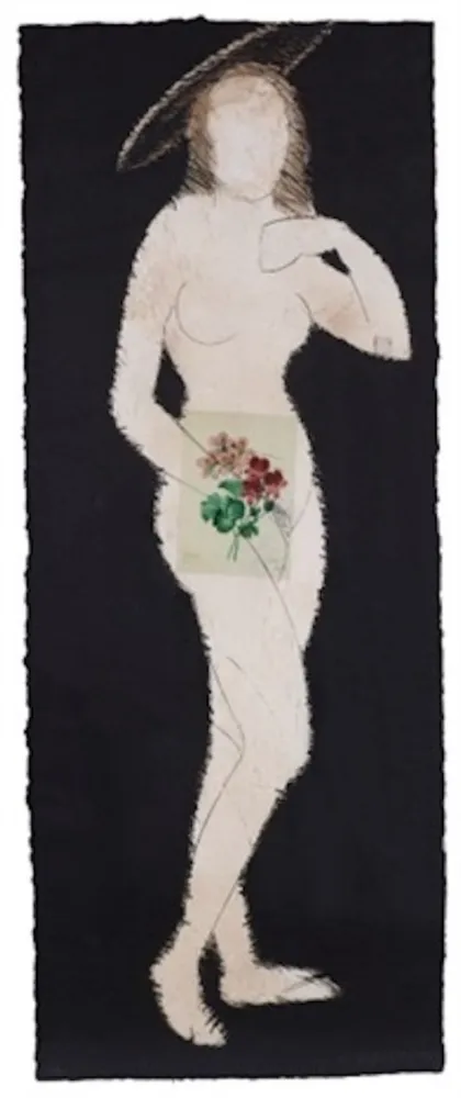 Офорт Valdés - Eva III