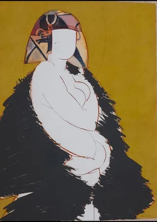 Офорт Valdés - Helene I