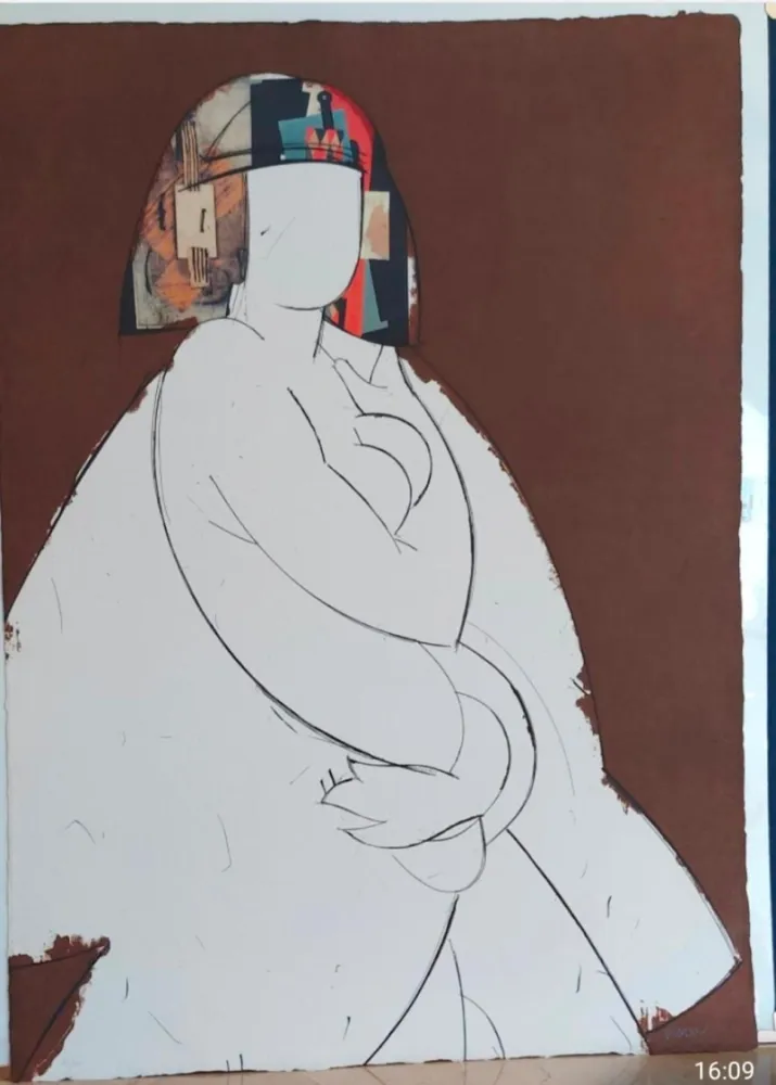 Офорт Valdés - Helene II