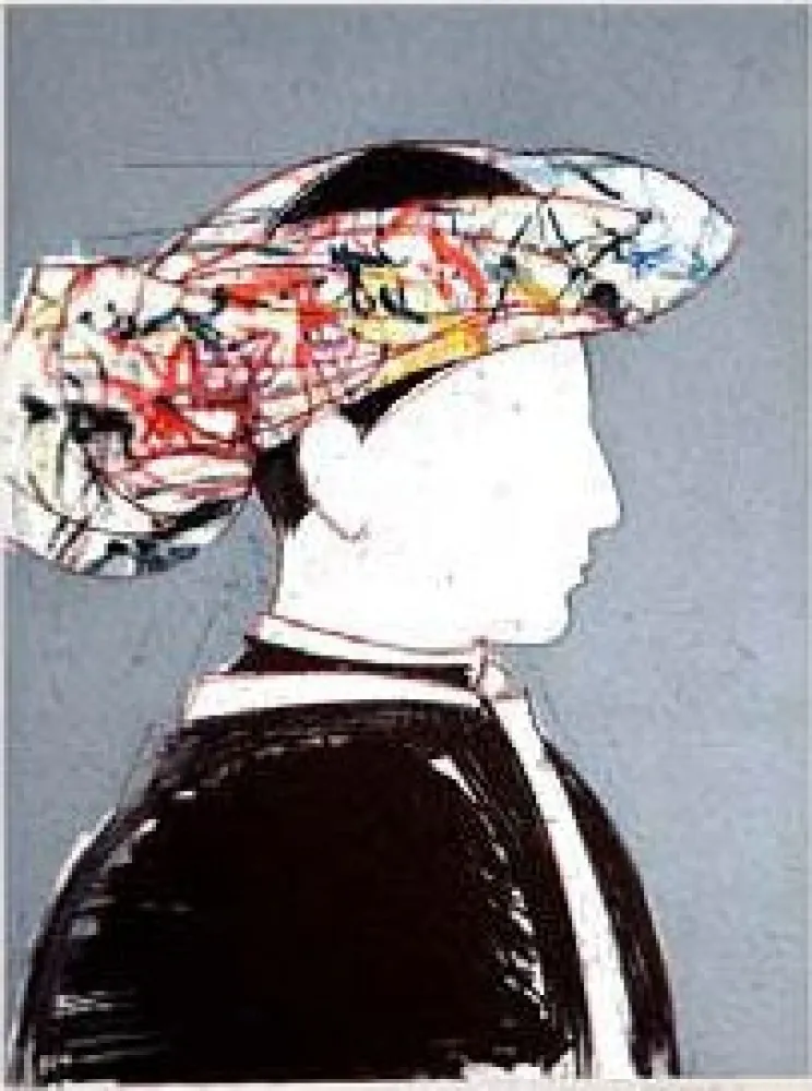 Офорт И Аквитанта Valdés - Manolo Valdés