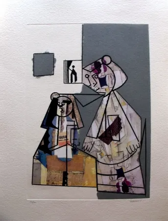 Офорт И Аквитанта Valdés - Manolo Valdés 