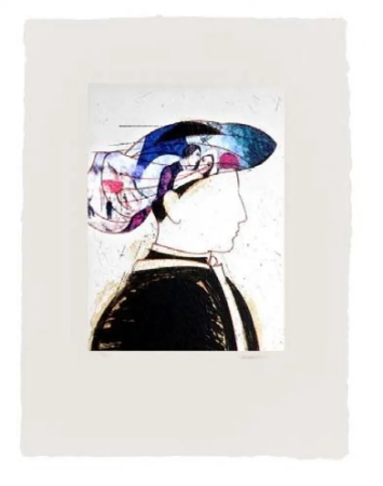 Офорт И Аквитанта Valdés - Manolo Valdés