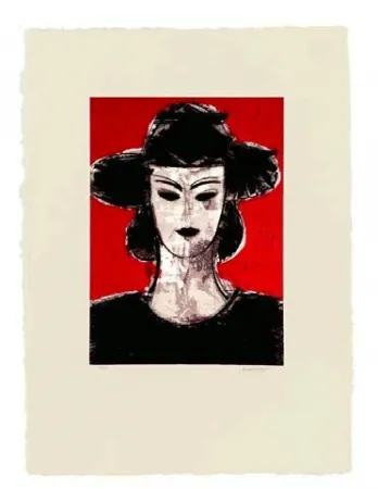 Офорт И Аквитанта Valdés - Manolo Valdés