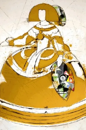 Офорт И Аквитанта Valdés - Reina Mariana