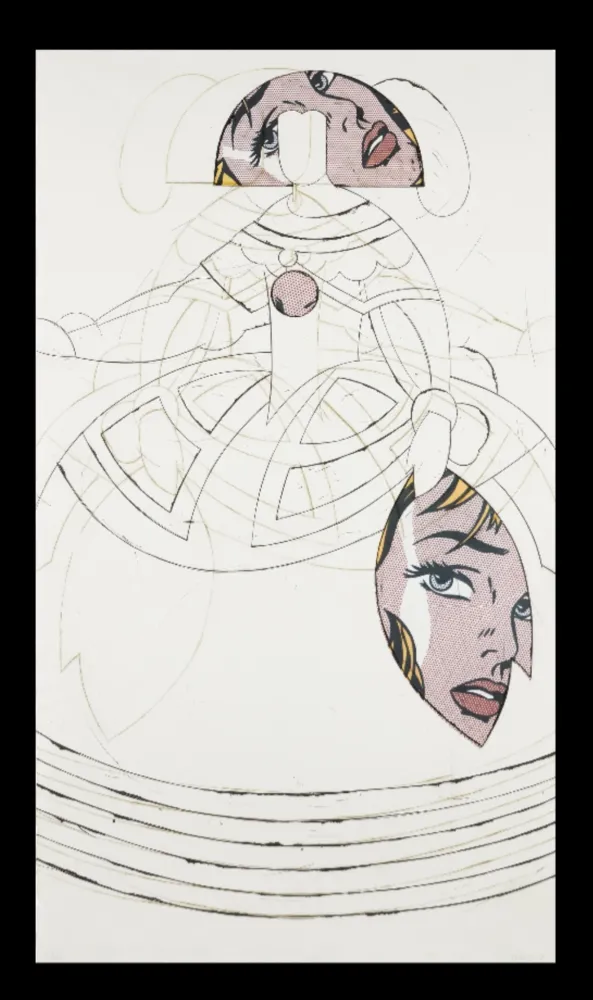 Офорт И Аквитанта Valdés - Reina Mariana