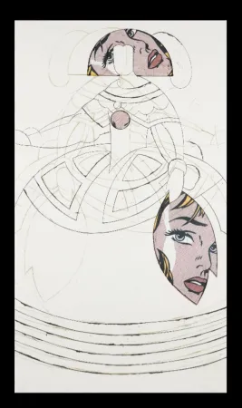 Офорт И Аквитанта Valdés - Reina Mariana