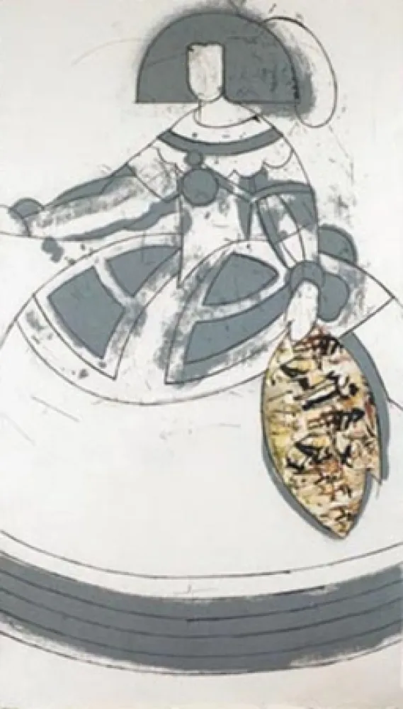 Офорт И Аквитанта Valdés - Reina Mariana