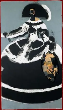 Офорт Valdés - Reina Mariana II