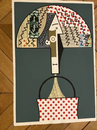 Литография Valdés - Reina Marinia