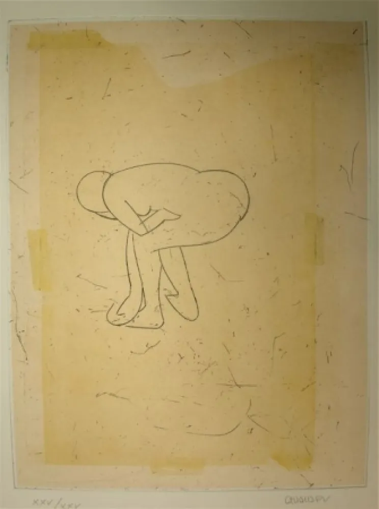 Офорт Valdés - S/T VII