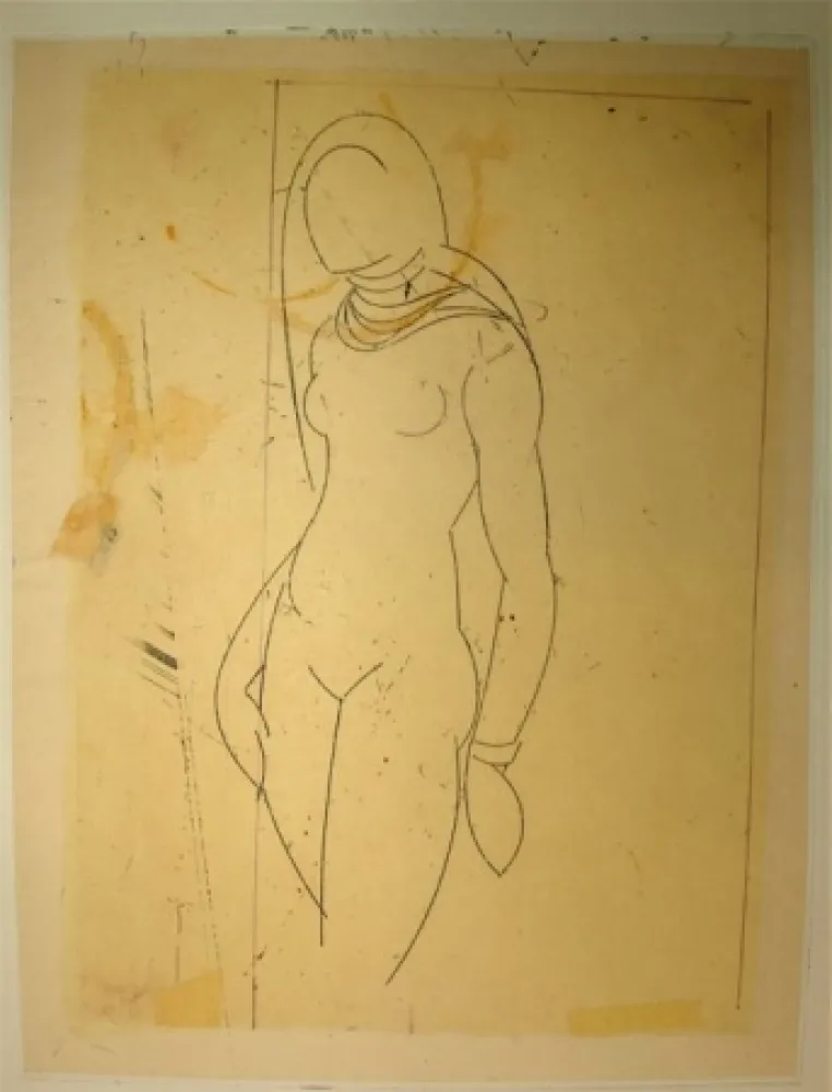 Офорт Valdés - S/T VII