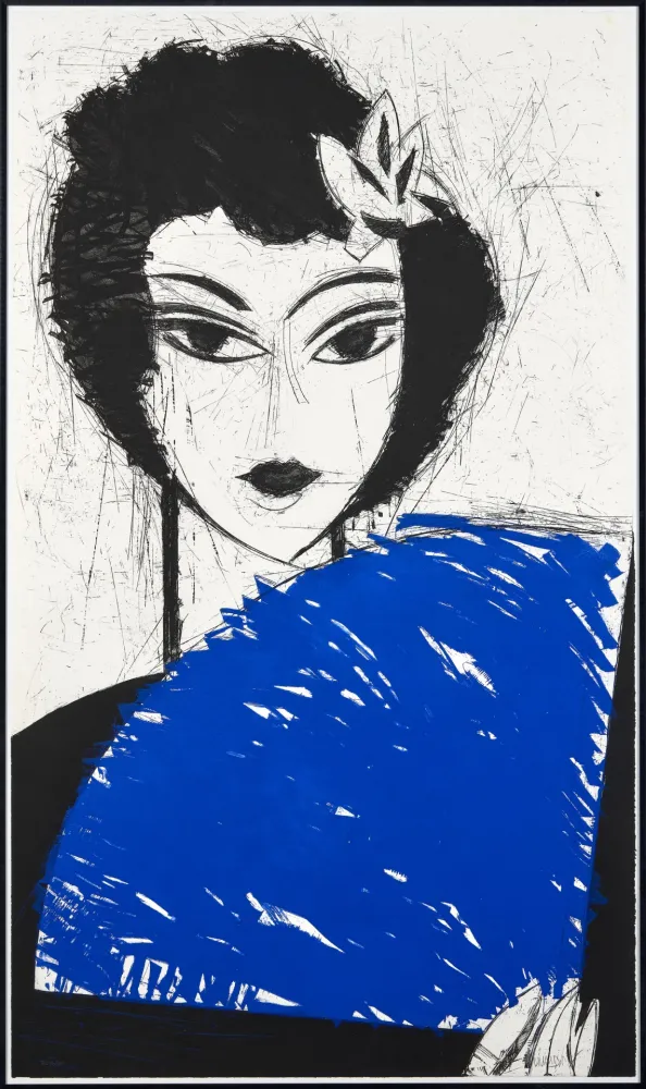 Офорт И Аквитанта Valdés - Woman