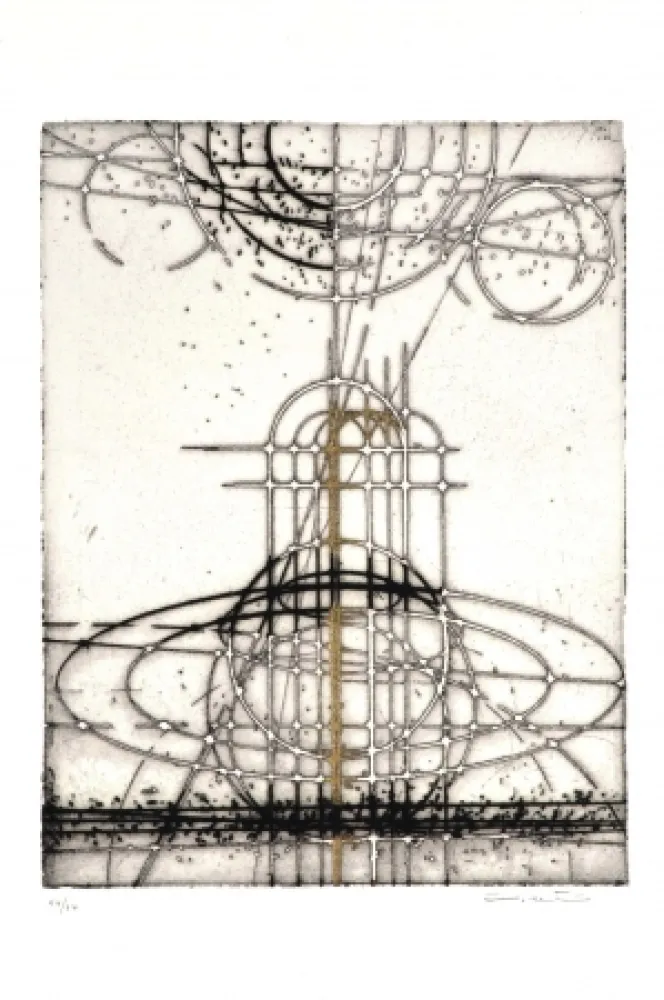 Гравюра Valentini - “LE MISURE, IL CIELO”