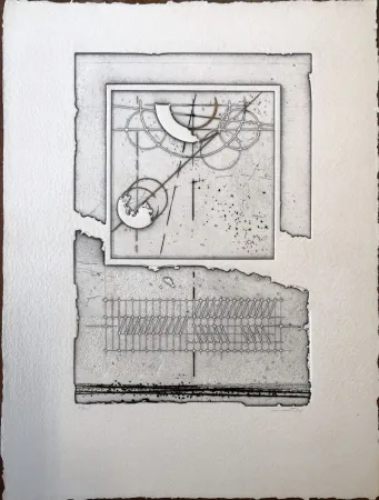 Офорт Valentini - Le misure, il tempo