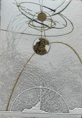 Офорт Valentini - Segni del cielo IV