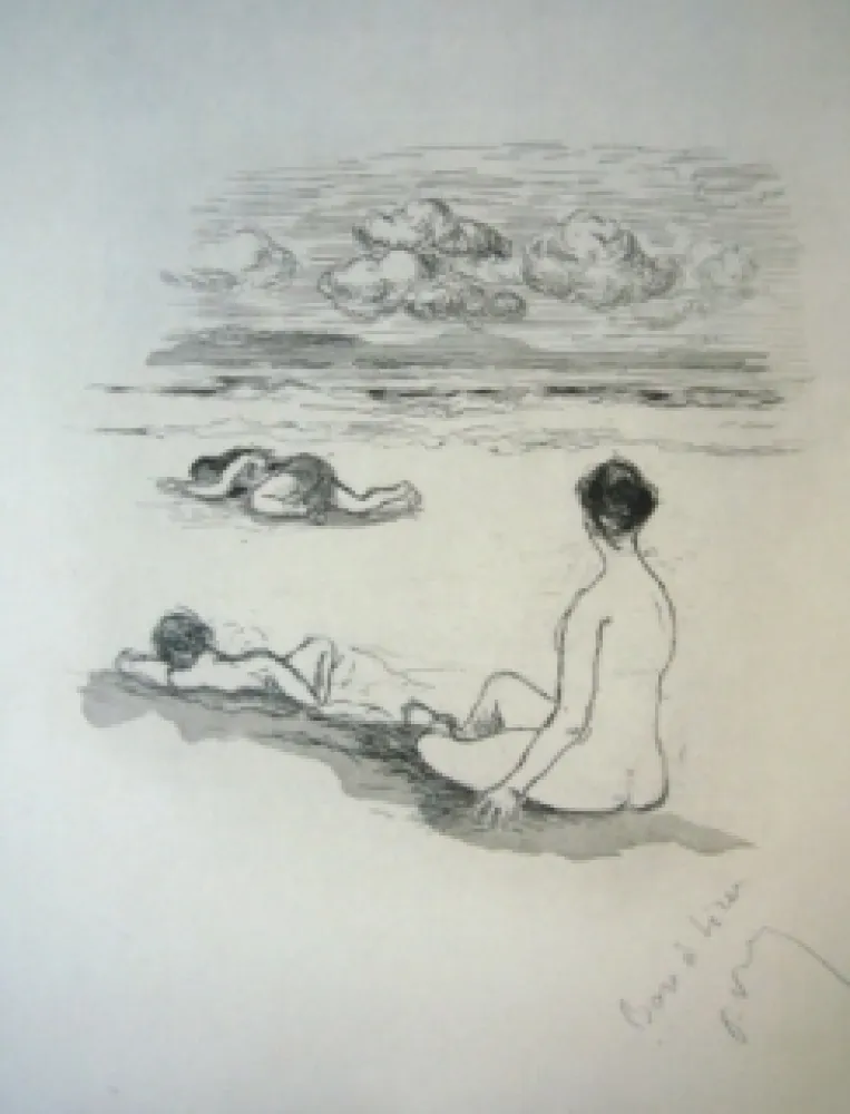 Гравюра Сухой Иглой Valery - Mélange