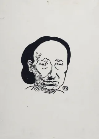 Литография Vallotton - Louise Michel, 1894
