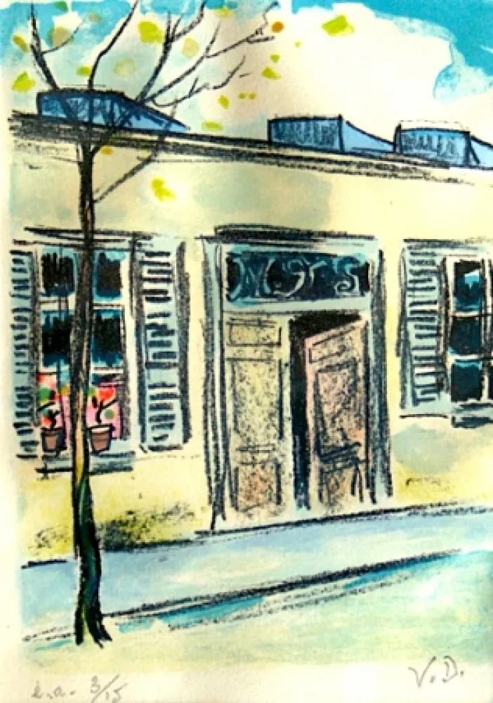 Литография Van Dongen - Bateau Lavoir