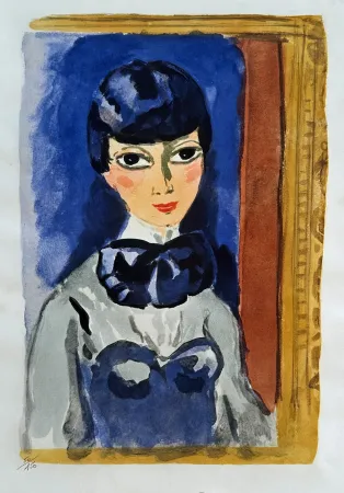 Литография Van Dongen - Claudine