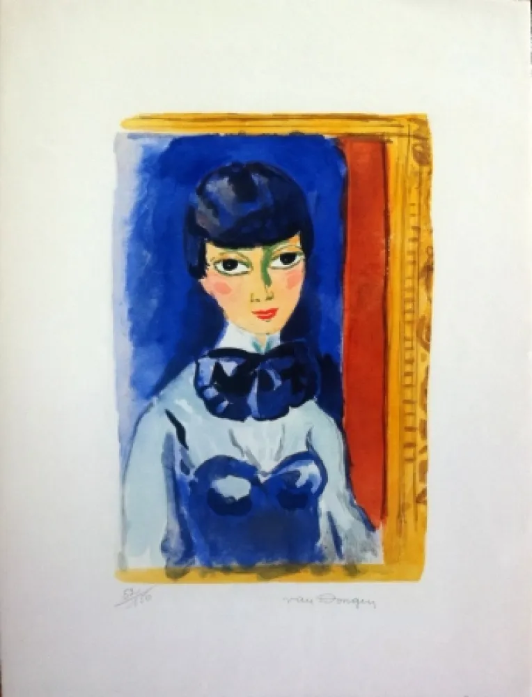 Литография Van Dongen - CLAUDINE