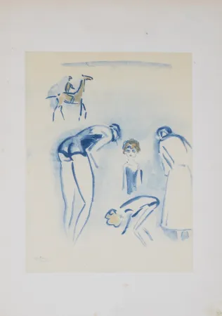 Литография Van Dongen - Deauville, 1925 - Scarce!