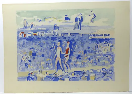 Трафарет Van Dongen - Deauville.1931