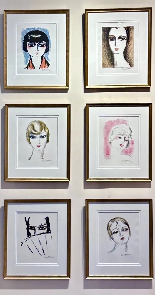 Литография Van Dongen - Femmes (1927)