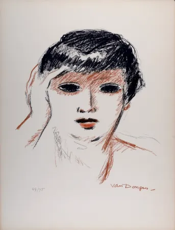 Литография Van Dongen - Fernande Olivier, c. 1955