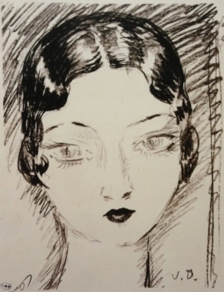 Литография Van Dongen - Girl