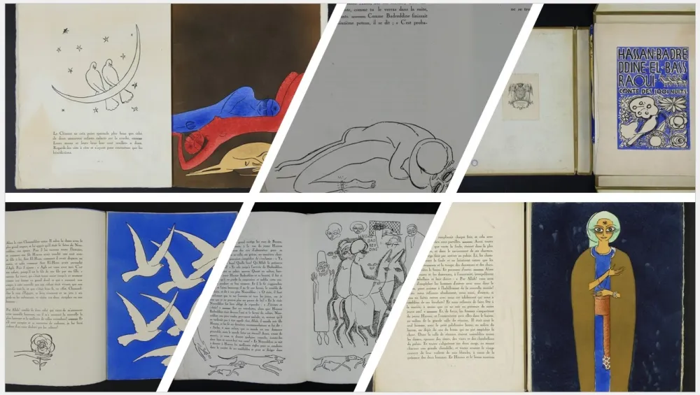 Иллюстрированная Книга Van Dongen - Hassan Badreddine el Bassraoui - 1 conte de 1001 nuits