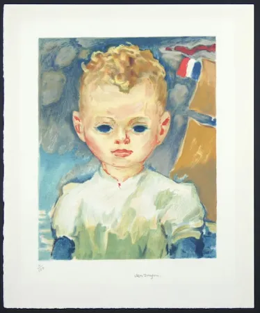 Литография Van Dongen - Jean-Marie in the Harbour