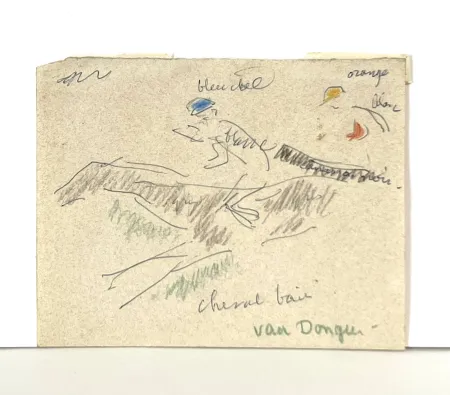 Нет Никаких Технических Van Dongen - Jockeys et cheval,